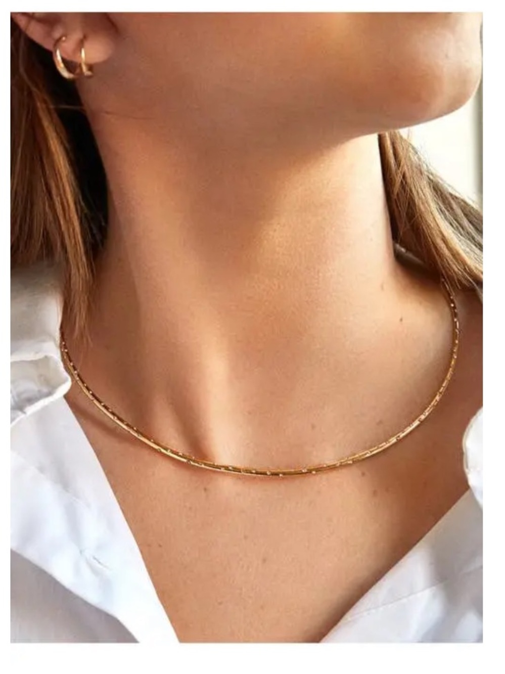 BAUBLEBAR Baublebar Necklace Nerissa Collar Gold Necklace